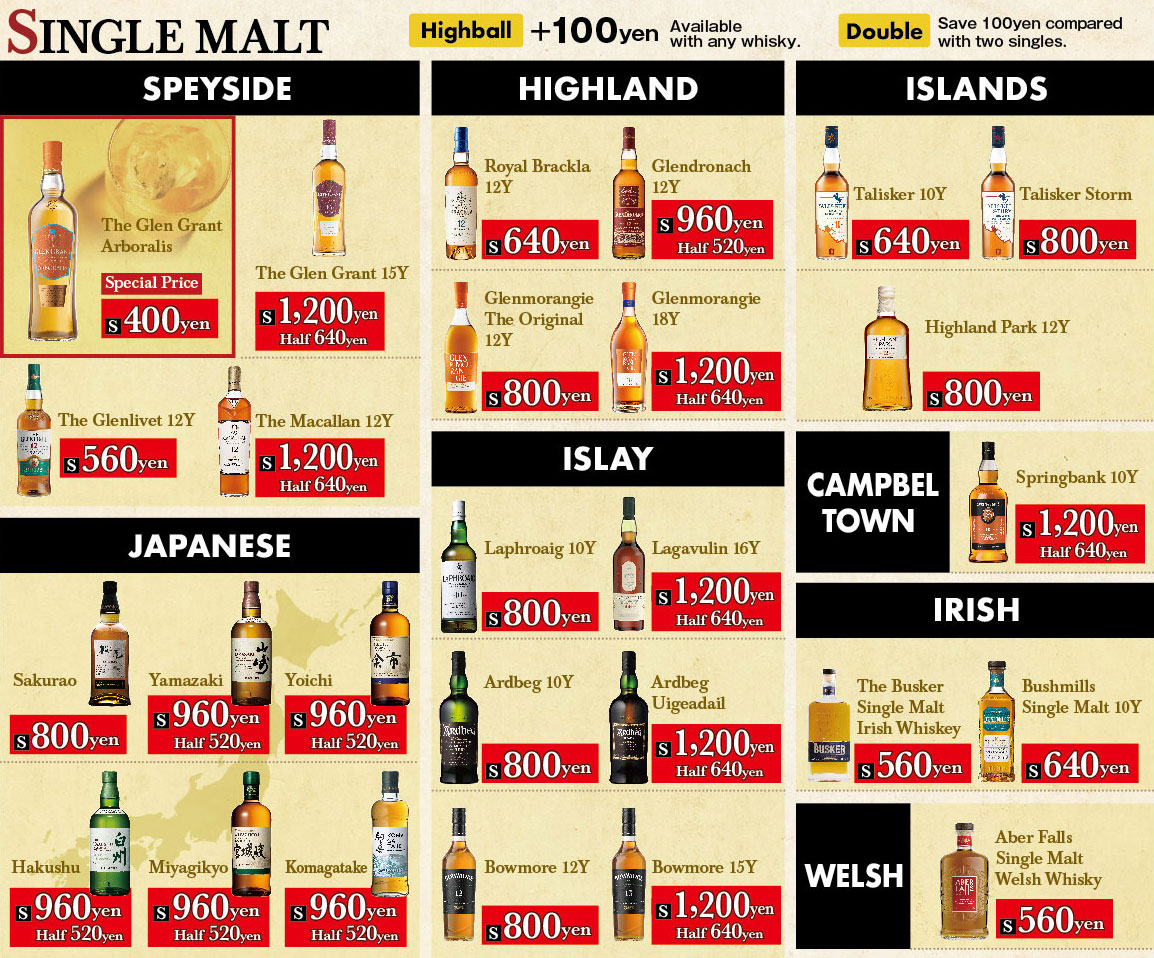 ドリンクメニュー5