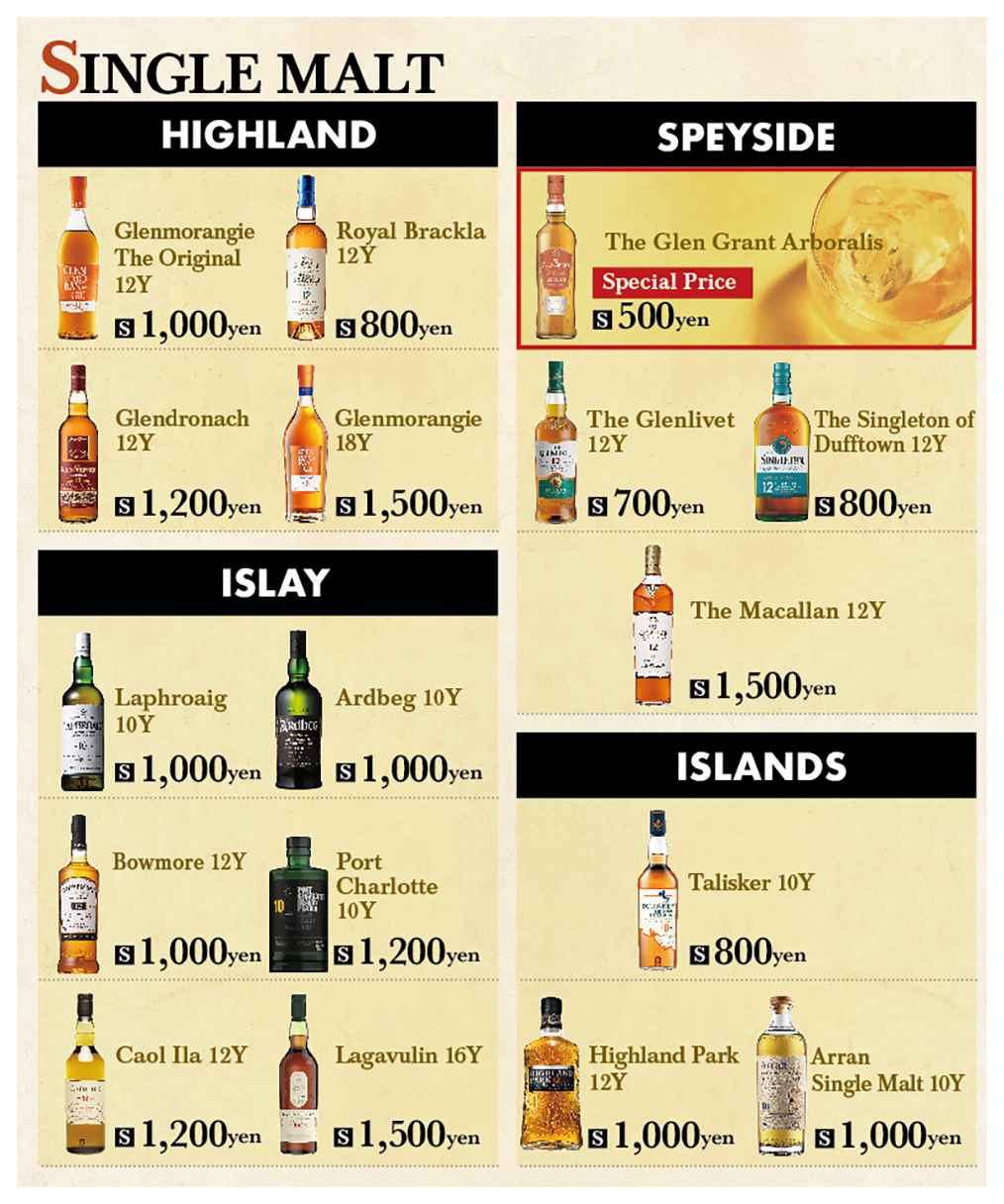 ドリンクメニュー5