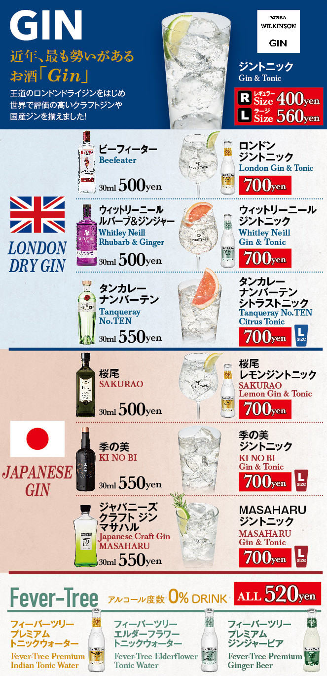 ドリンクメニュー６