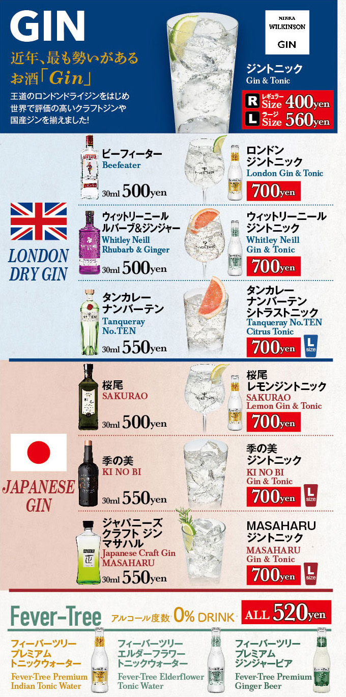 ドリンクメニュー６