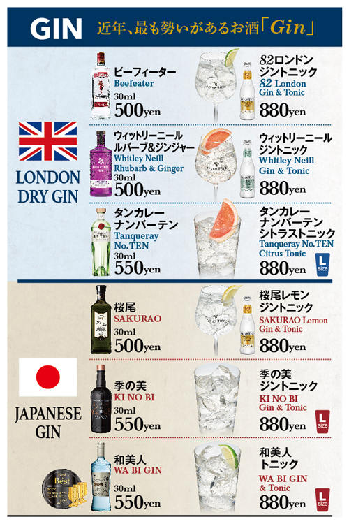 ドリンクメニュー７