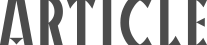 ARTICLE