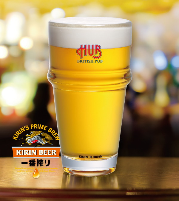 Hubメニュー スポーツもお酒も楽しめるhub